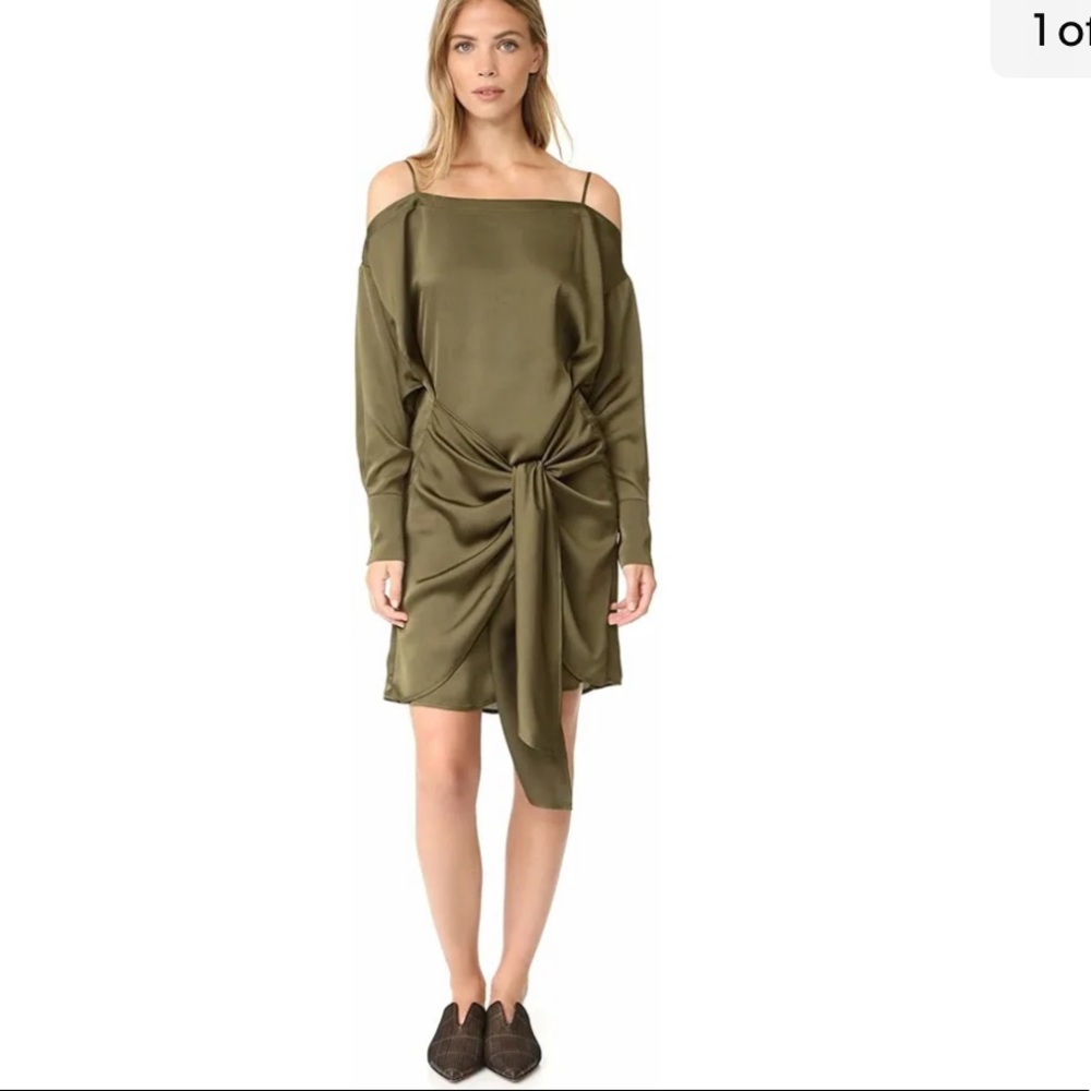 NWT The fifth label drapey polyester dress Sz medium M